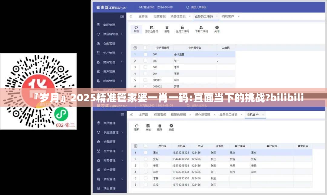 『岁月』2025精准管家婆一肖一码:直面当下的挑战?bilibili