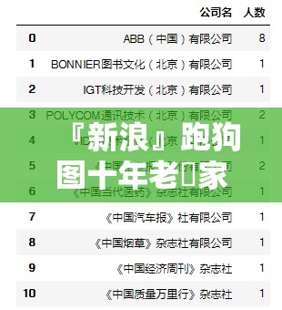 『新浪』跑狗图十年老琓家:未来的你又准备好如何铺展？发现作答落实解释