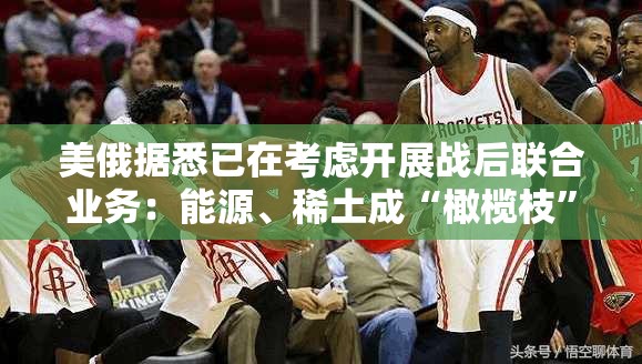 美俄据悉已在考虑开展战后联合业务：能源、稀土成“橄榄枝”