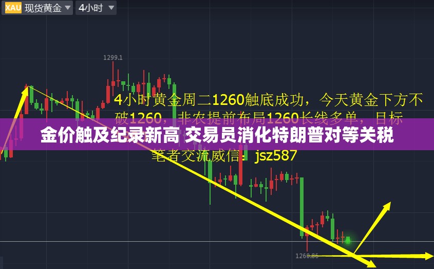 金价触及纪录新高 交易员消化特朗普对等关税