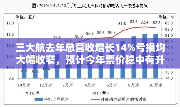 三大航去年总营收增长14%亏损均大幅收窄，预计今年票价稳中有升