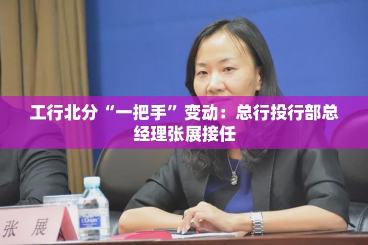 工行北分“一把手”变动：总行投行部总经理张展接任